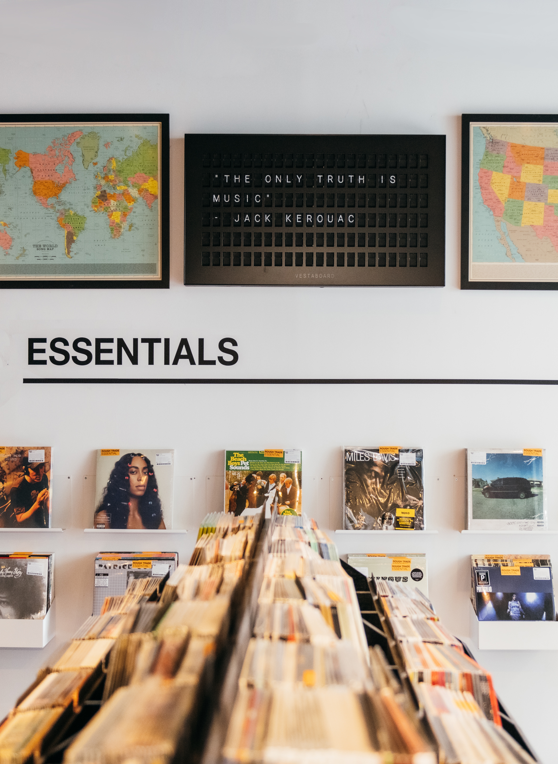 Rough Trade at Rockefeller Center.