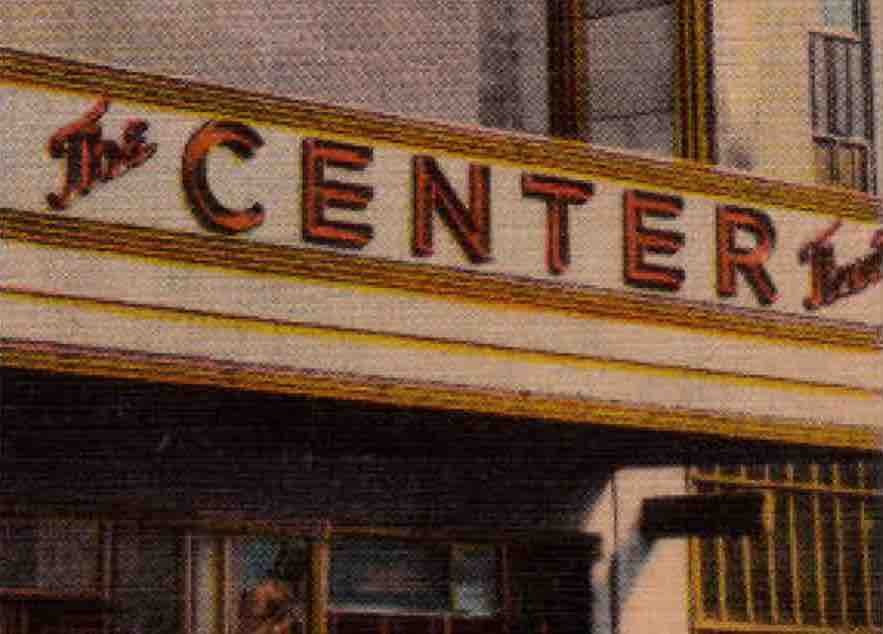 An image of a 1932 Rockefeller Center sign.